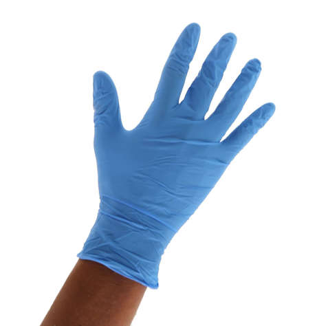Picture of Nitrile Gloves, Medium ( Pack of 100)