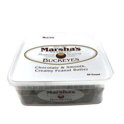 Picture of Marsha's Buckeyes Buckeye Candy, 50 Ct Tub