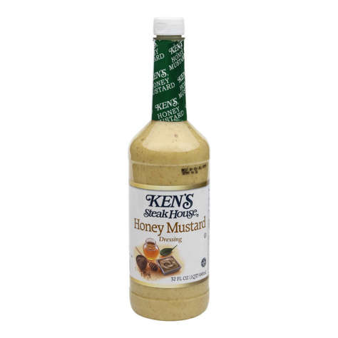 Picture of Ken's Foods Inc. Honey Mustard Dressing  32 Fl Oz Bottle  6/Case