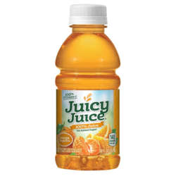 Picture of Juicy Juice 100% Orange Tangerine Juice, Shelf-Stable, Single-Serve, 10 Fl Oz Bottle, 24/Case