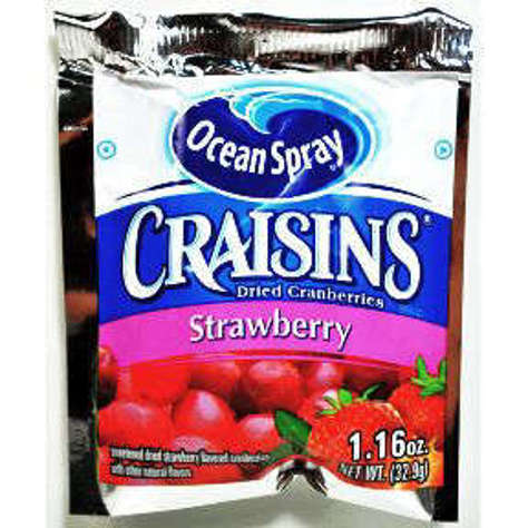 Picture of Ocean Spray Craisins Strawberry 1.16 oz, 200/ per case