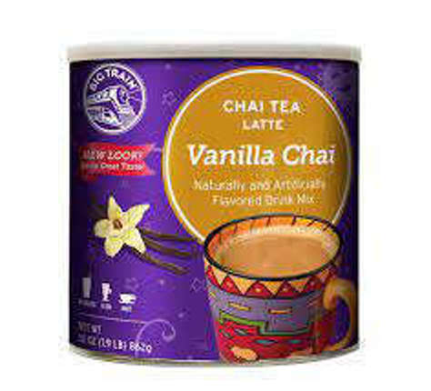 Picture of Big Train Vanilla Chai Tea  1.9 Lb Can  6/Case