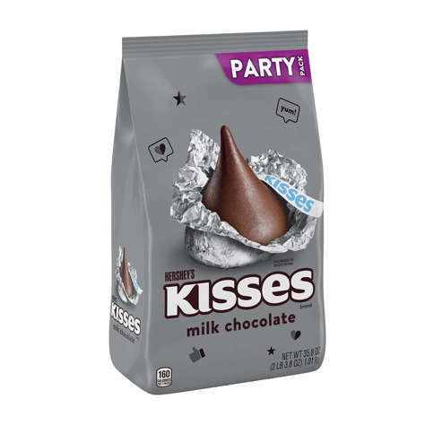 Picture of Hershey's Kisses Kisses Party Size Milk Chocolate Candy, 35.8 Oz Bag