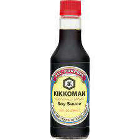 Picture of Kikkoman Soy Sauce  10 Fl Oz Bottle  12/Case