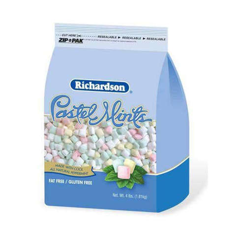 Picture of Richardson Pastel Mints  4 Lb Bag  6/Case