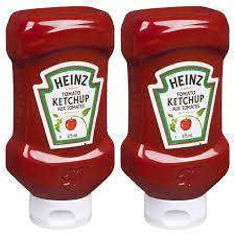 Picture of Heinz Ketchup  Upside Down Squeeze Bottles  20 Oz Bottle  30/Case