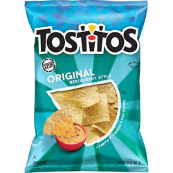 Picture of Tostitos Restaurant Style Party Size Tortilla Chips, 17 Oz Bag, 1/Bag