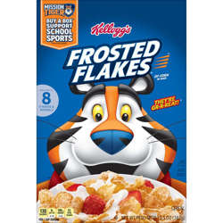 Picture of Kellogg's Frosted Flakes Cereal, 13.5 Oz Box, 16/Case
