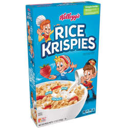 Picture of Kellogg's Rice Krispies Cereal, 12 Oz Box, 10/Case