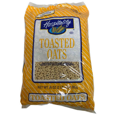Picture of Hospitality Toasted Oats Cereal, Bulk, 35 Oz Bag, 4/Case