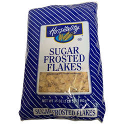 Picture of Hospitality Frosted Flakes Cereal, Bulk, 35 Oz Bag, 4/Case