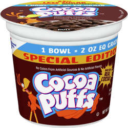 Picture of Cocoa Puffs Cup Cocoa Puffs Cereal, 2 Oz Each, 60/Case