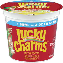 Picture of Lucky Charms Cereal, Cup, 2 Oz Each, 60/Case