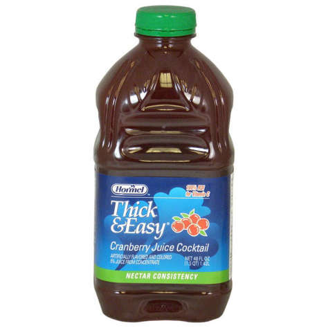 Picture of Hormel - Thick & Easy Thick & Easy Cranberry Juice Nectar Thickened Beverage, 46 Fl Oz Jug, 6/Case