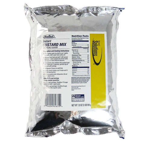 Picture of Hormel Instant Egg Custard Mix, 32 Oz Package, 6/Case