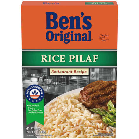 Picture of Ben's Original Original Long Grain Rice Pilaf, 36 Oz Box, 6/Case
