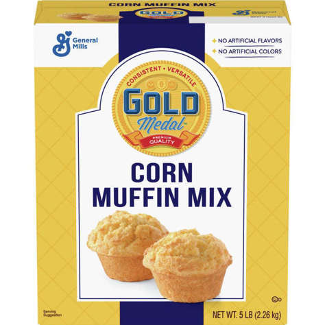 Picture of Gold Medal Corn Muffin Mix  No Trans Fat  5 Lb Box  6/Case