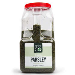 Picture of SpiceCo Flaked Parsley Spice, 12 Oz Jug, 4/Case