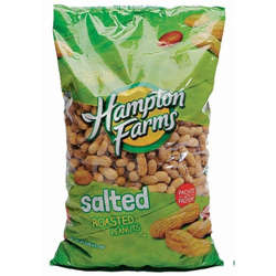 Picture of Hampton Farms Salted Peanuts  In Shell  5 Lb Bag