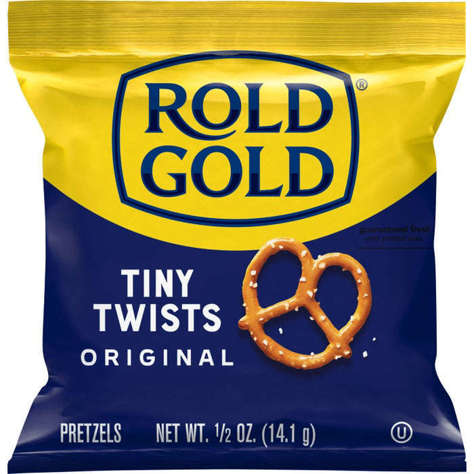 Picture of Rold Gold Reduced-Fat Baked Pretzels  Tiny  Twists  Single-Serve  0.5 Oz Package  120/Case