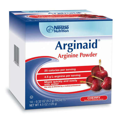 Picture of Resource Arginaid Cherry Drink Supplement  0.3 Ounce  14 Ct Portion  4/Case