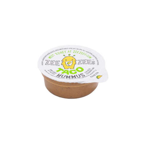 Picture of Zee Zees Taco Hummus, Single-Serve Cups, Shelf-Stable, 3 Oz Each, 120/Case