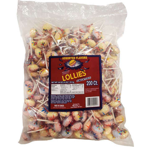 Picture of Smarties Double Lollies Candy  64 Oz Bag